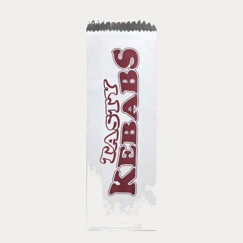 KEB printed foil-lined kebab bag