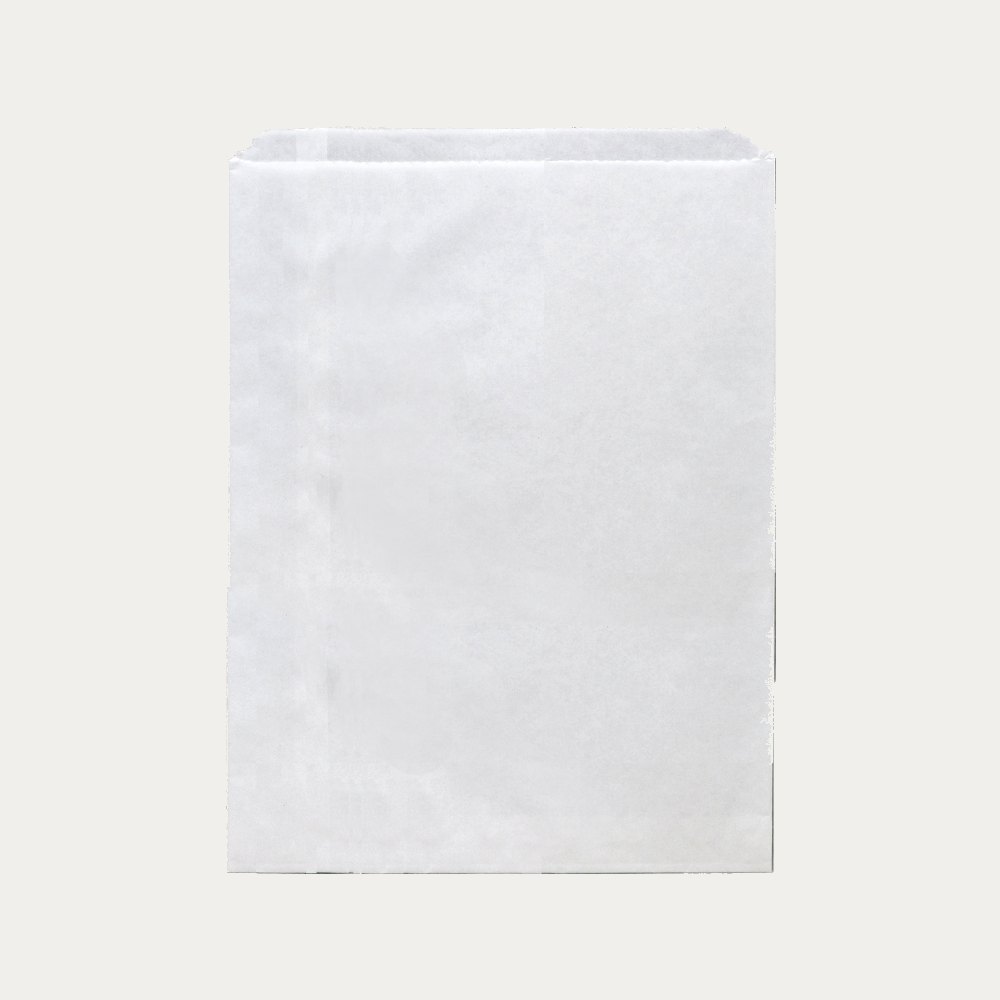 White 6 long paper bag